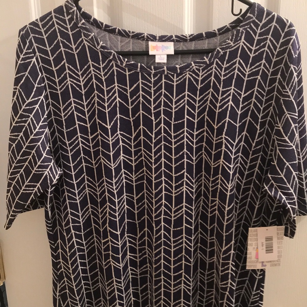 Blue and white Julia dress
